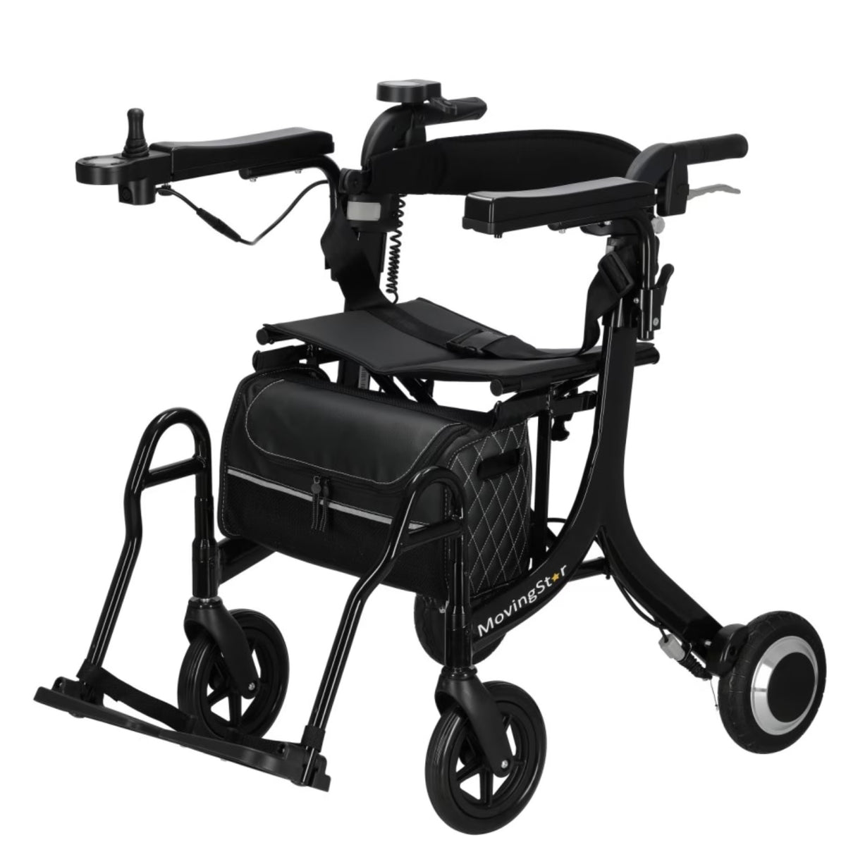 MovingStar AllinOne – faltbarer Elektro-Rollstuhl & Rollator (3-in-1)